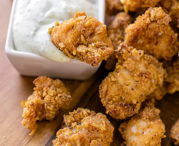 Baked Crunchy Chicken Bites