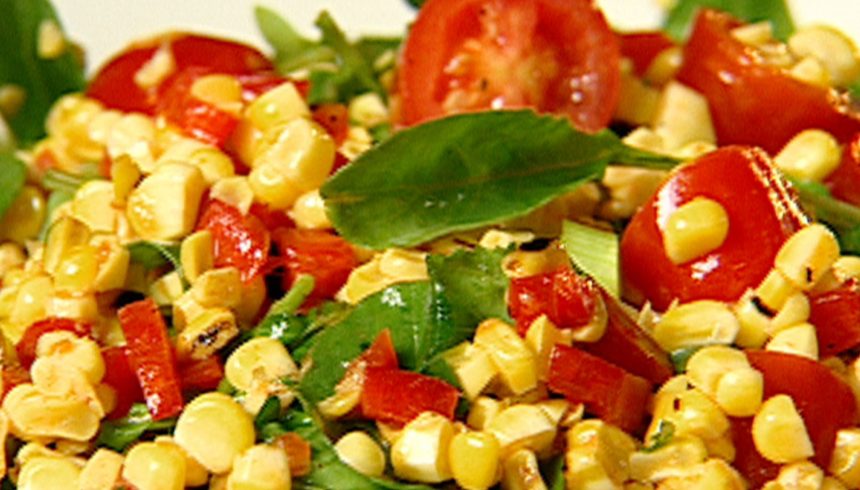 Grilled Corn Salad